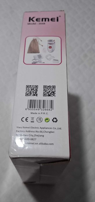 Depilator damski, maszynka do golenia, golarka, bezprzewodowy, 2w1