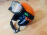 Kask narciarski/snowboardowy Quiksilver rozm 52 XS+ gogle