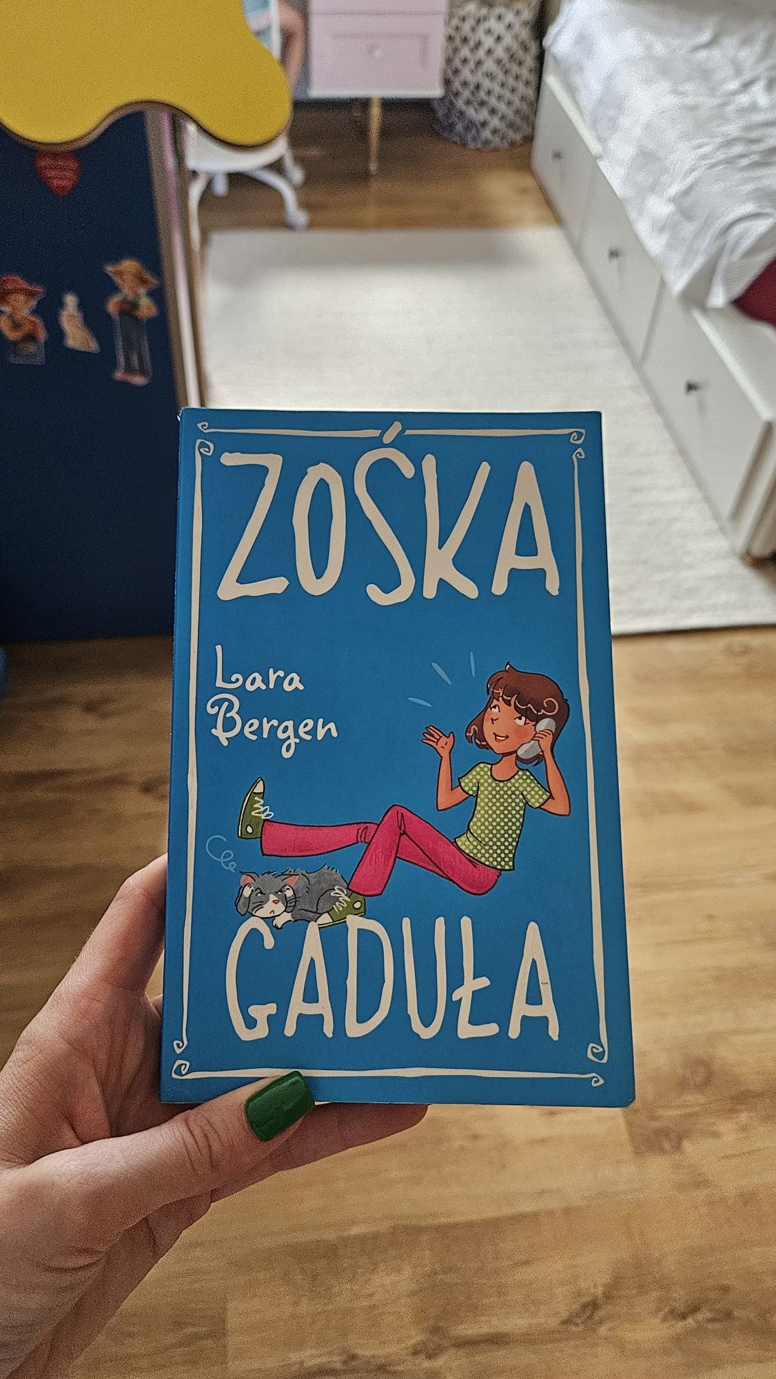 Książki dla dzieci "Zośka Detektyw" i "Zośka Gaduła" Lara Bergen