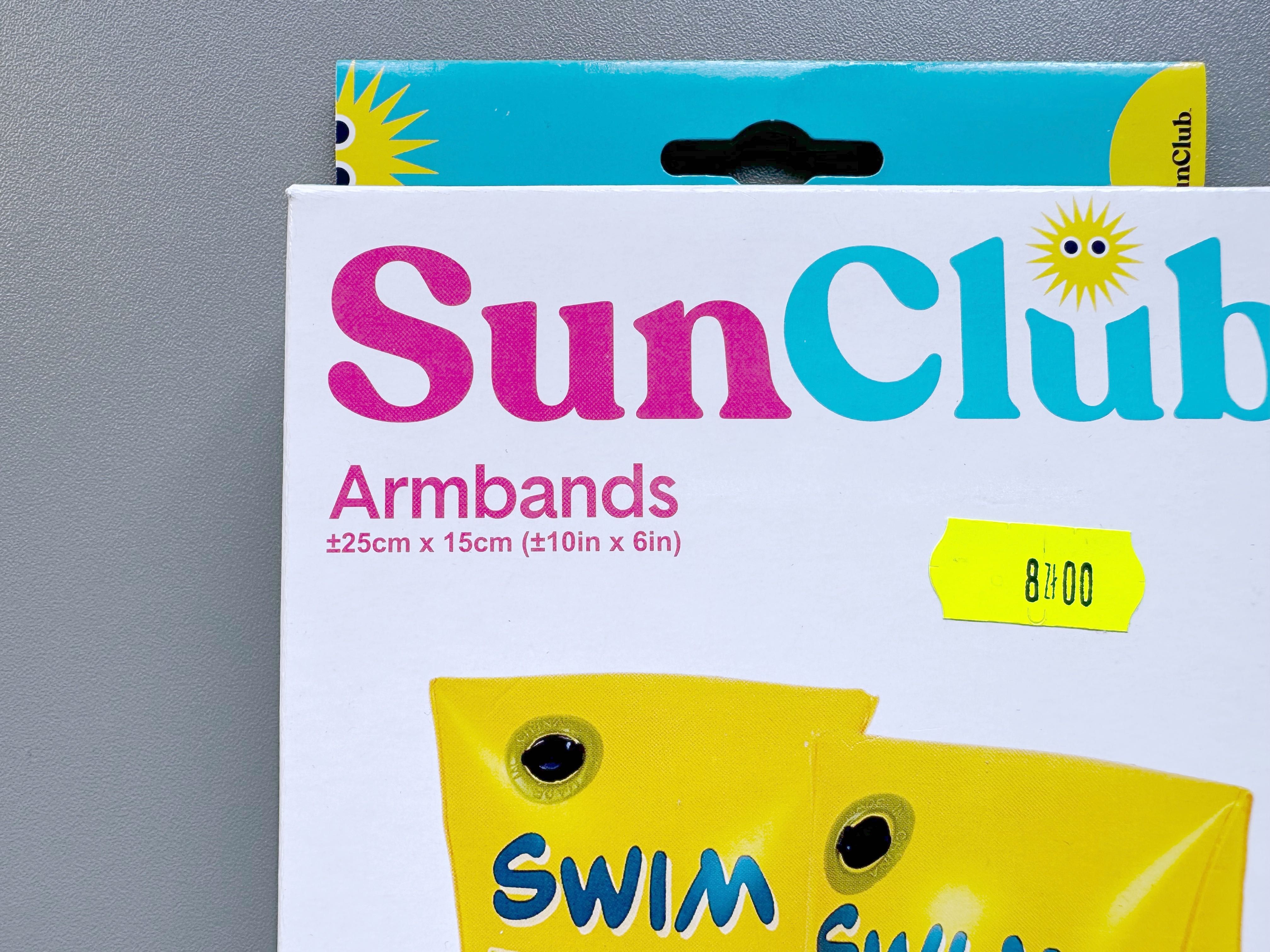 Dmuchane rękawki do pływania dziecięce pływaczki SunClub 3-6 lat