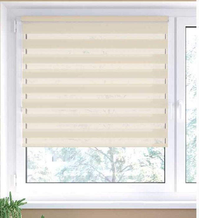 Roleta dzień i noc bezinwazyjna 90 cm/73 cm x2 szt. nowe