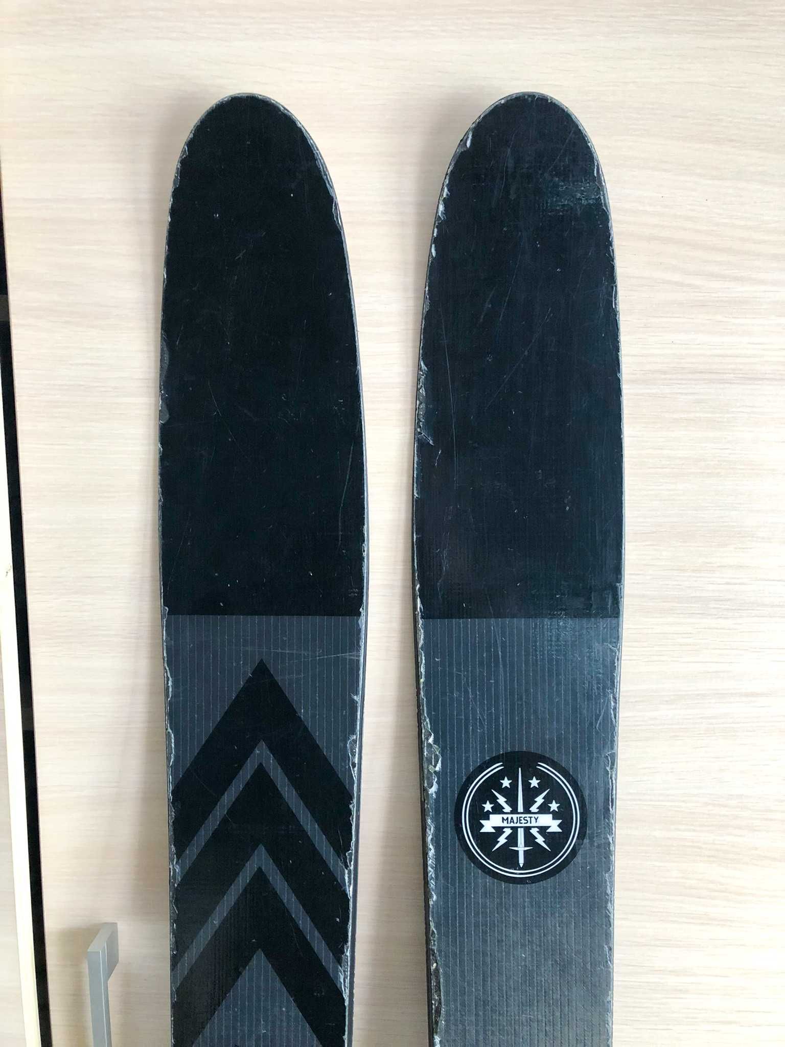 narty skitourowe freeride Majesty destroyer CLT 173 113 + foki