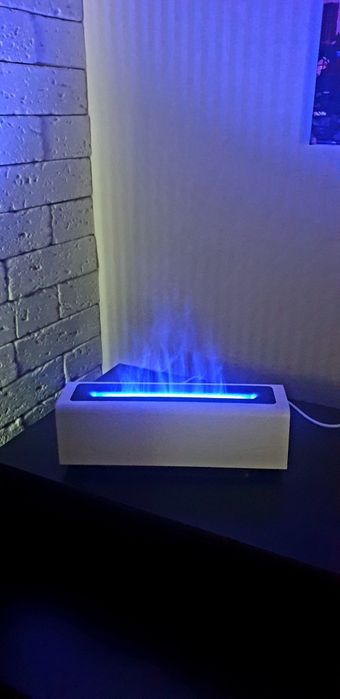 Зволожувач повітря, аромадифузор, нічник з ефектом полум’я