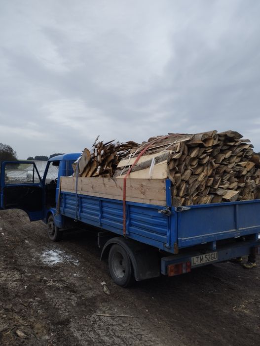 Promocja jesienna! Drewno opałowe kominkowe buk dąb grab