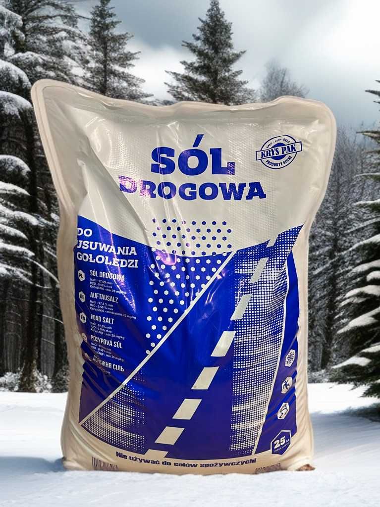 Sól Drogowa worki 25kg