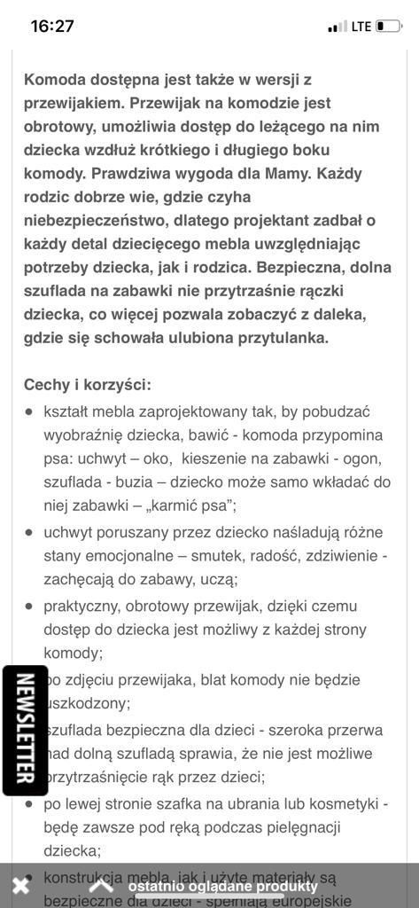 VOX meble dziecięce OKAZJA.