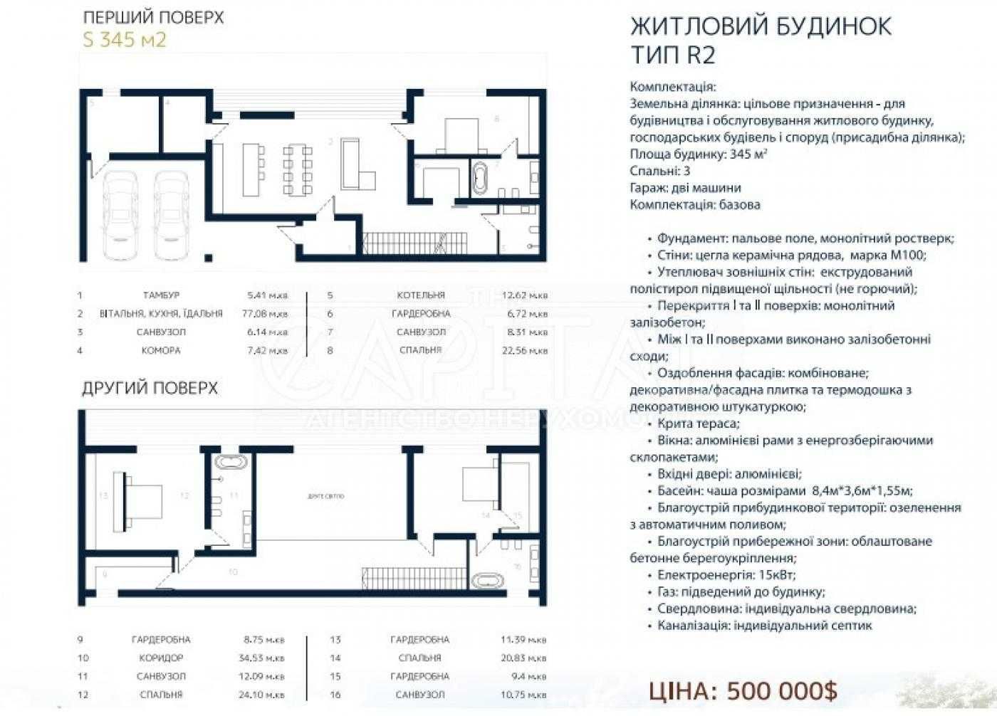 Продаж будинків КМ Water Village с.Романків Басейн Газ вихід до води