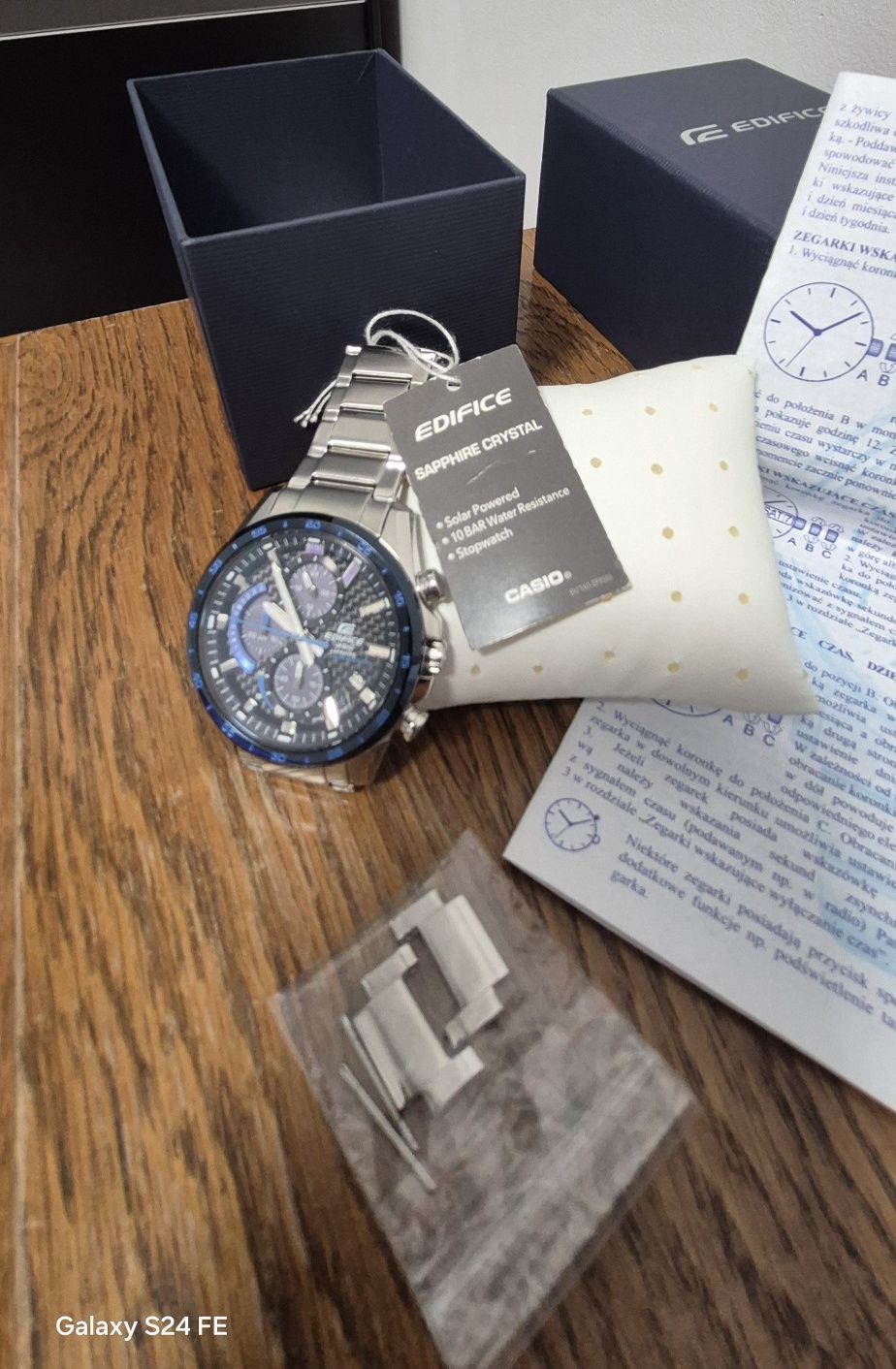 Casio edifice solar sapphire