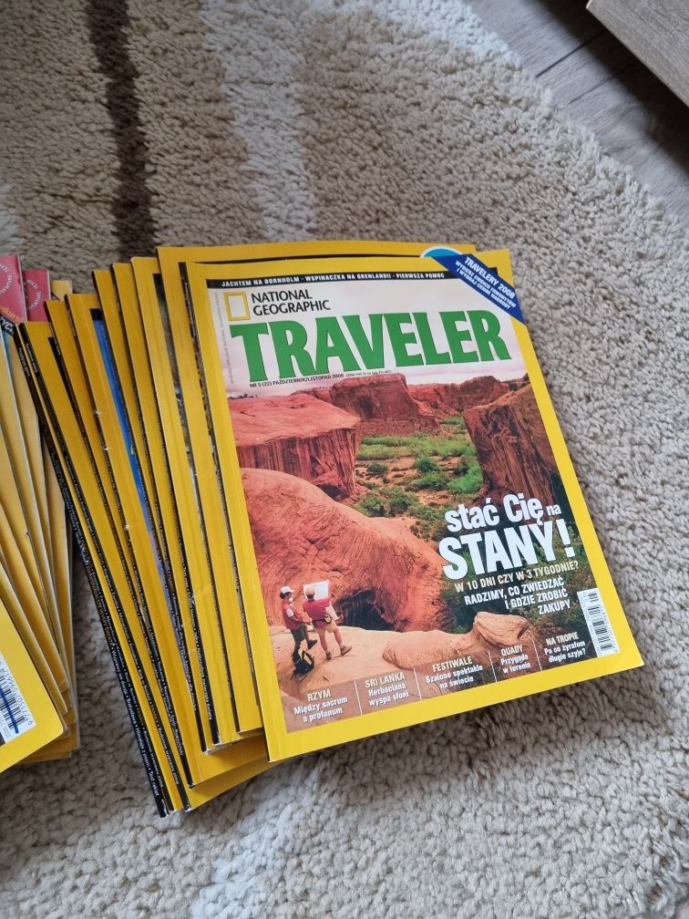 National Geographic Traveler 70 egzemplarzy