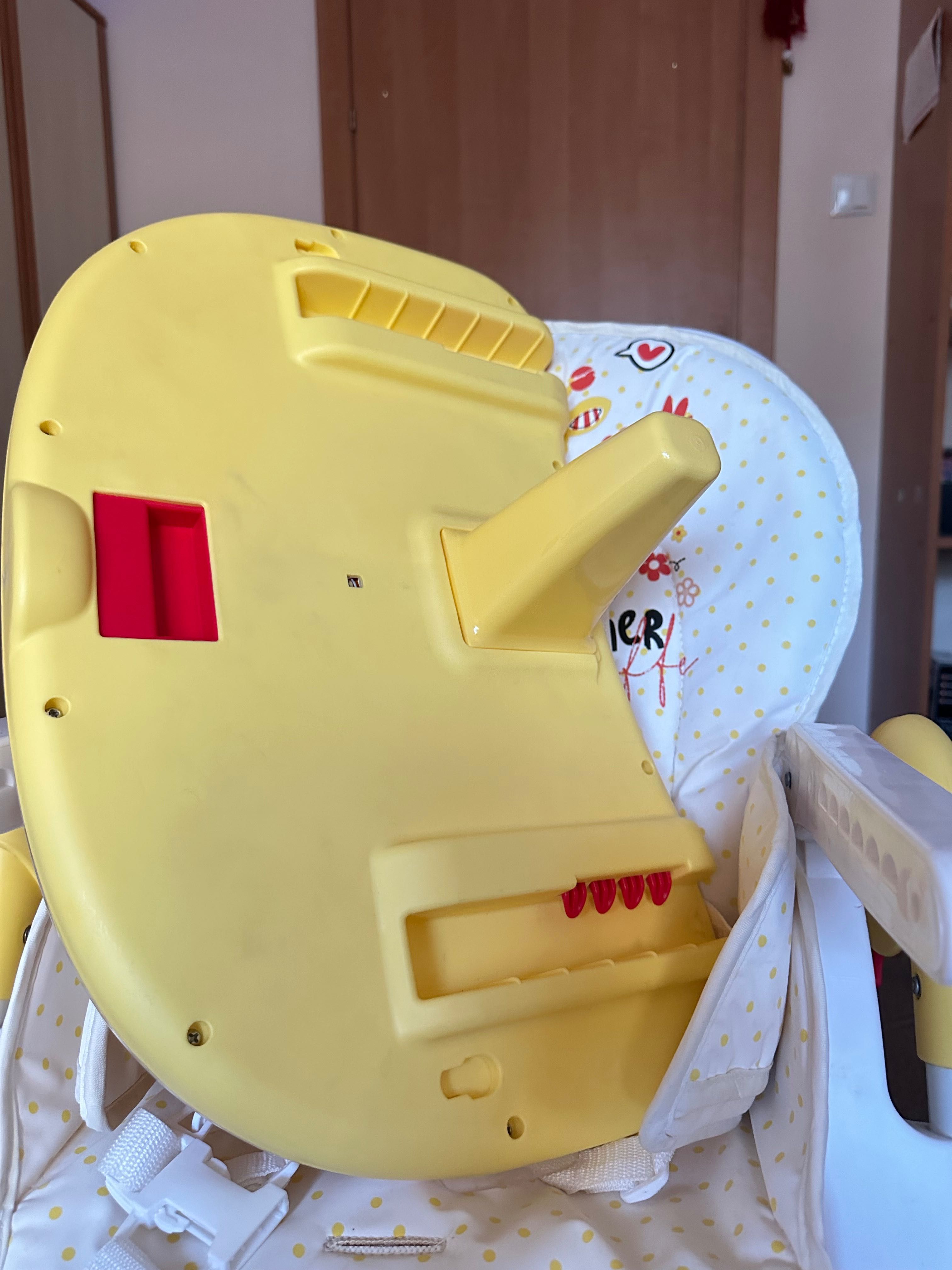 Стільчик для годування Lorelli Cryspi Yellow Giraffe