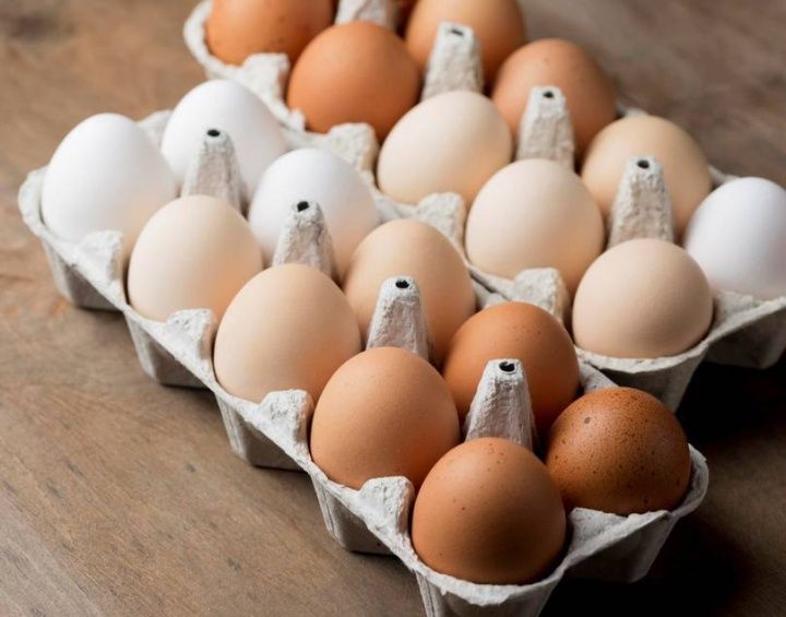 Jajka wiejskie ekologiczne.