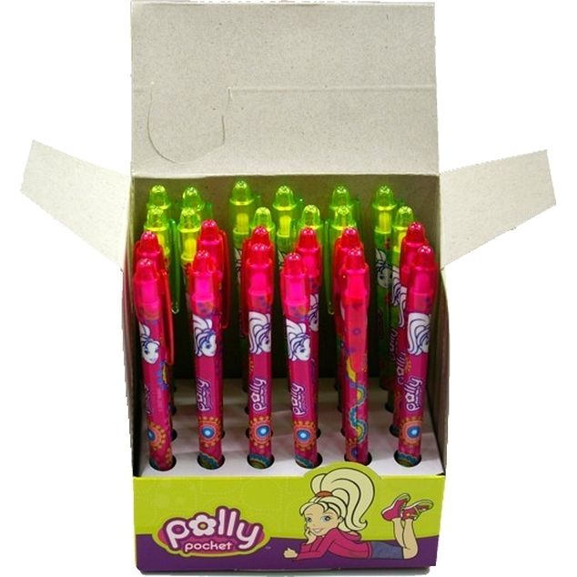 Długopis klasyczny automatyczny "Polly Packet", niebieski, 24 szt.