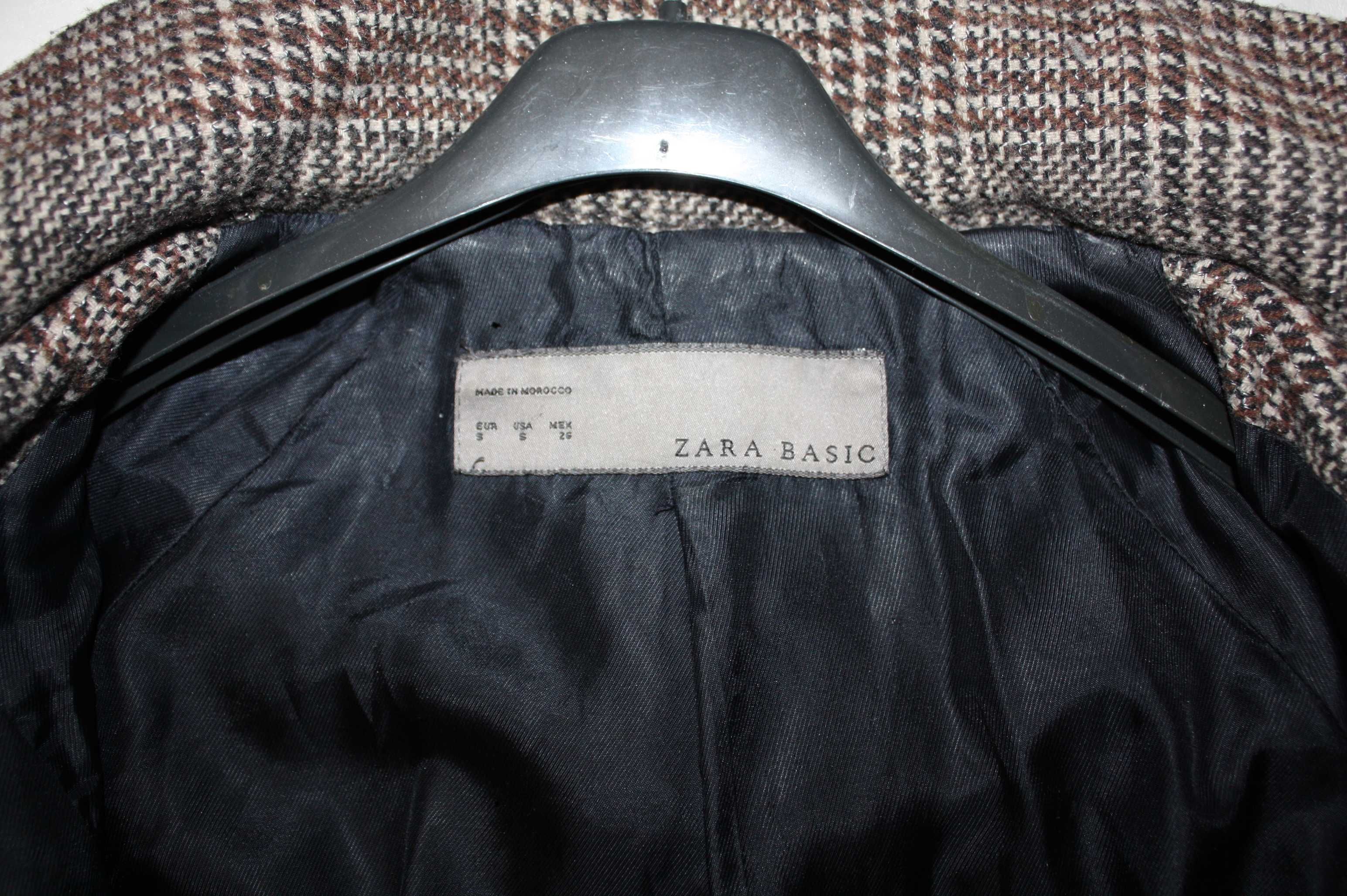 Шикарное шерстяное пальто ф.ZARA р-S на дівчинку від 11 до1 4 років