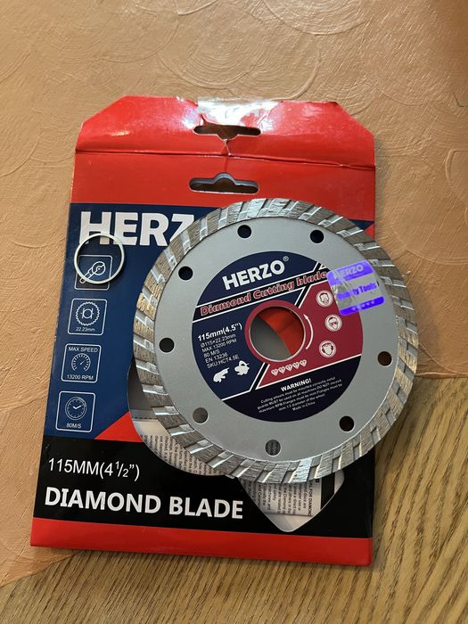 Алмазний диск для сухого різання 115 мм