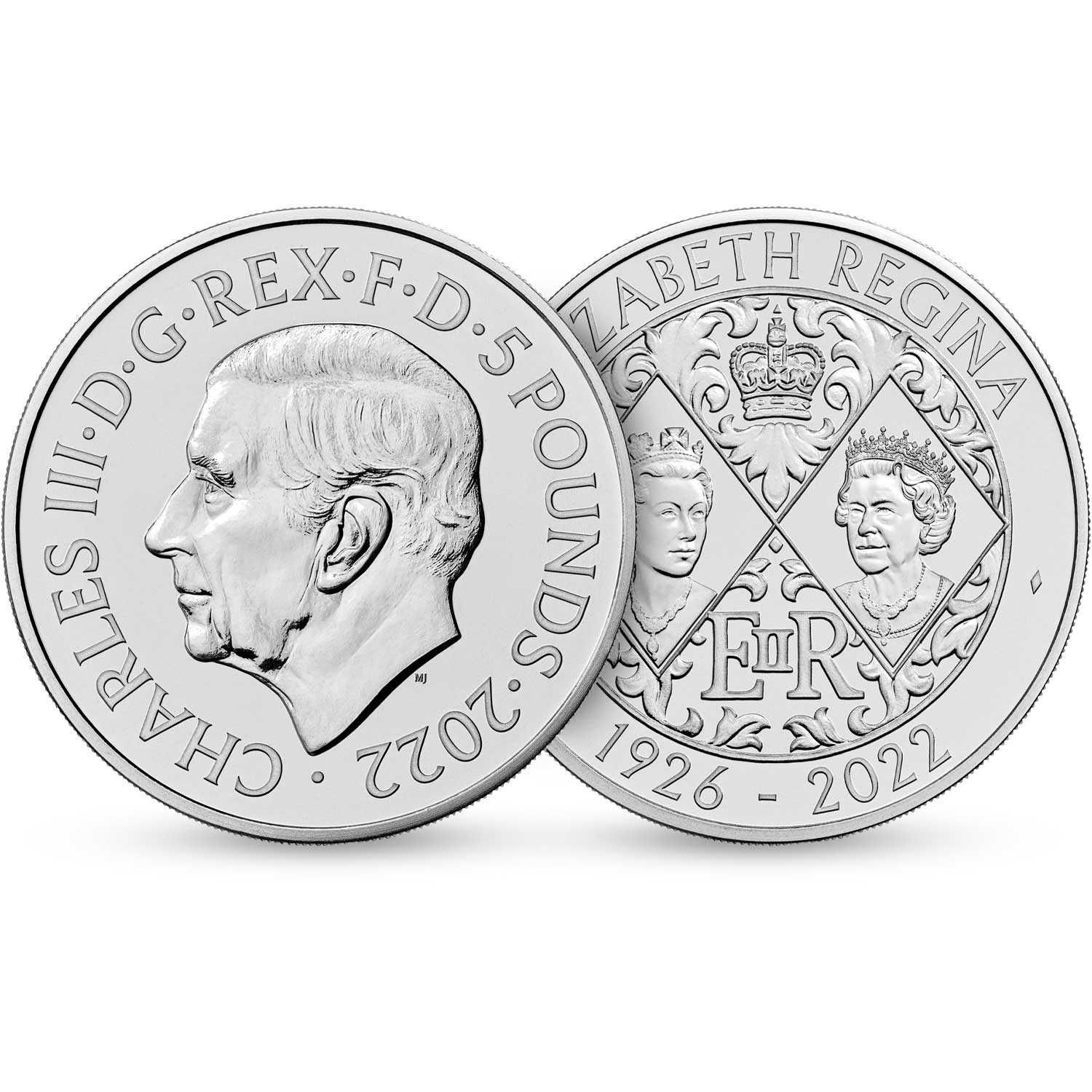 5£ Rainha Isabel II Memorial