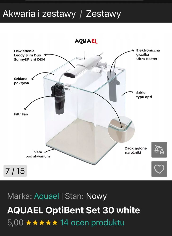 Akwarium Aquel 30l