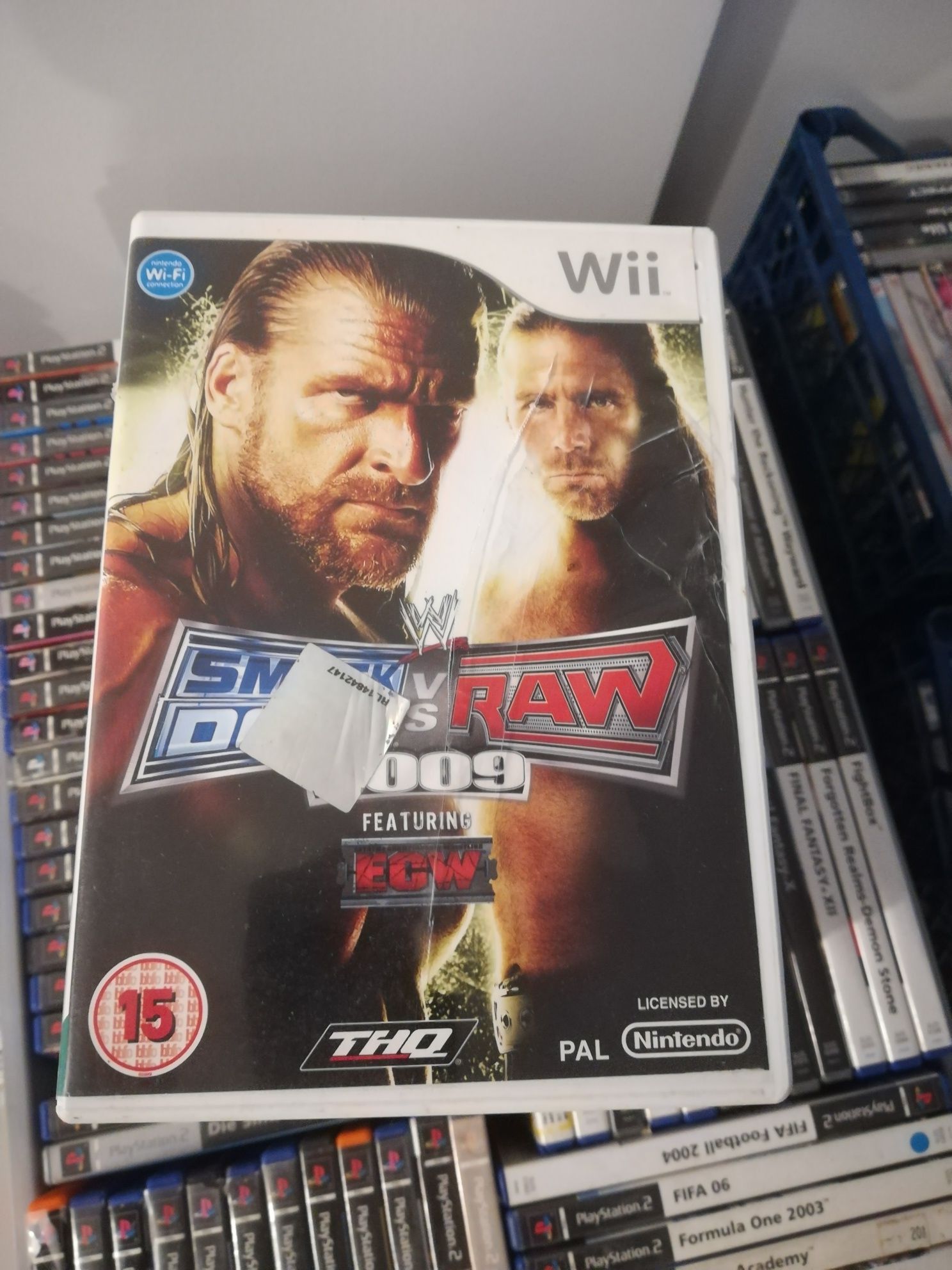 Smackdown smack down vs RAW 2009 Nintendo Wii