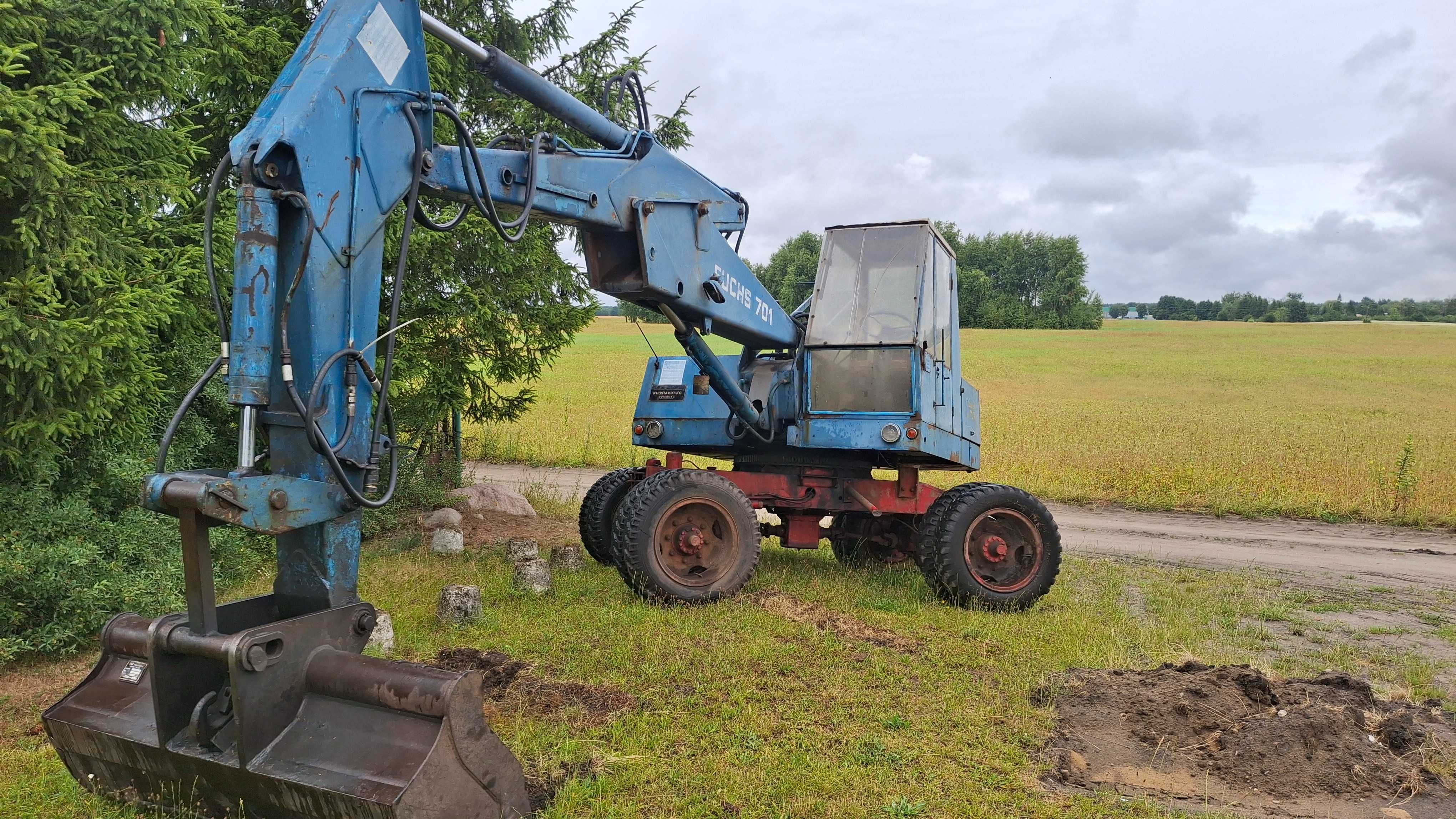 Koparka kołowa Fuchs701