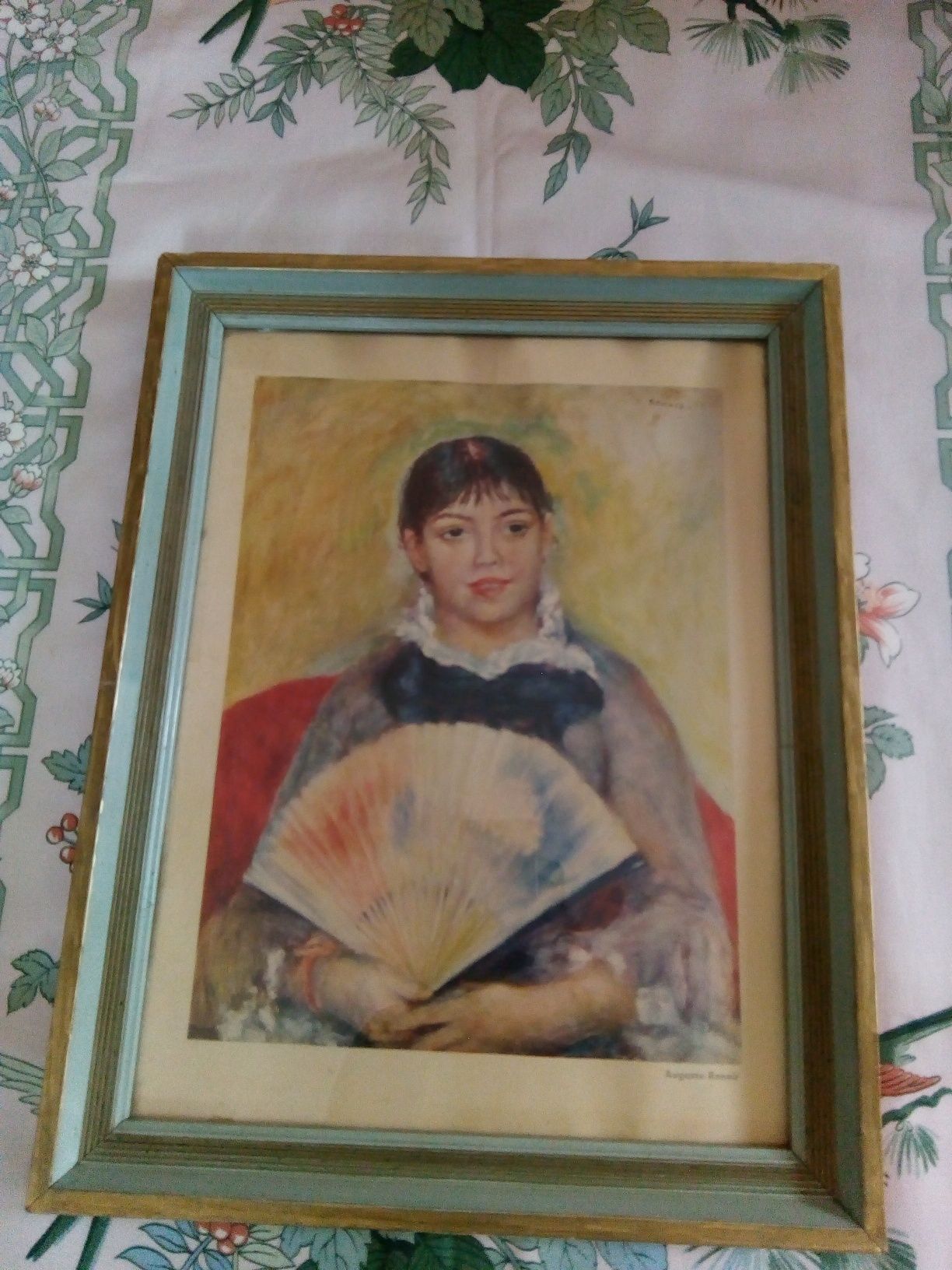 Obraz dziewczyna z wachlarzem A. Renoir