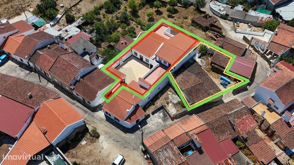 Conjunto de 2 Propriedades no Cadafaz, Gavião: Moradia Principal + Ruí