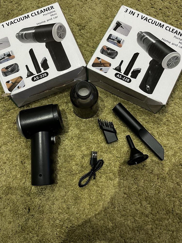 Mini Aspirador Portatil 3 em 1
