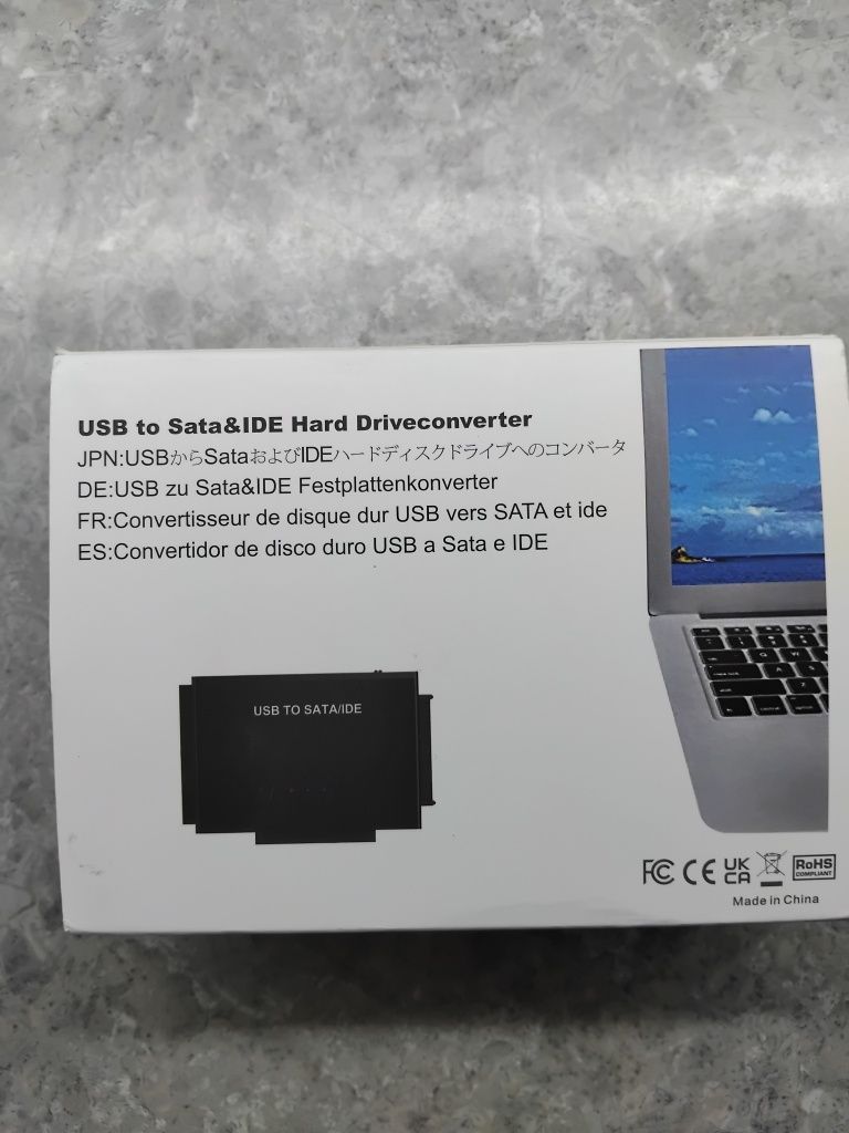 Адаптер перехідник USB3.0 SATA та IDE для жорстких дисків IDE HDD/SSD