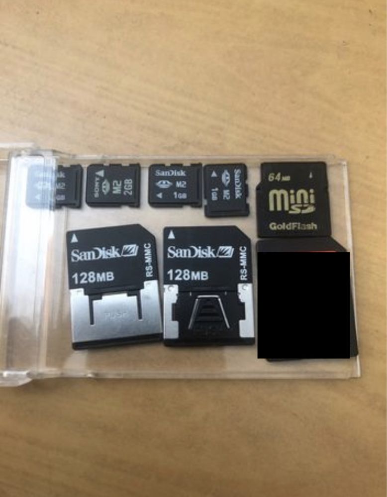 Micro SD, М2 пам"ять, адаптери