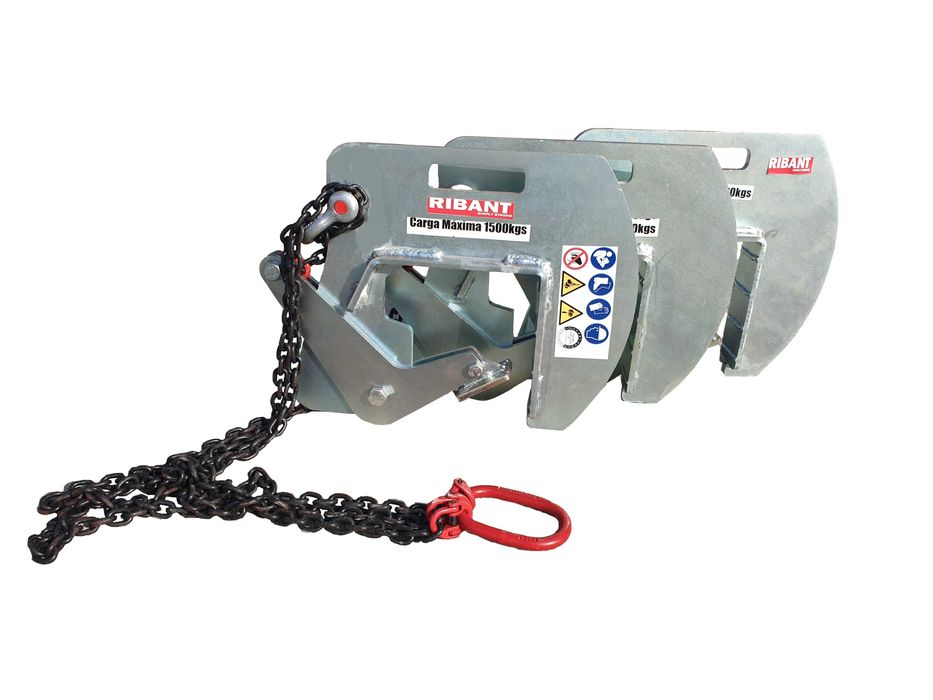 Kit garras aneis novas 1500kgs