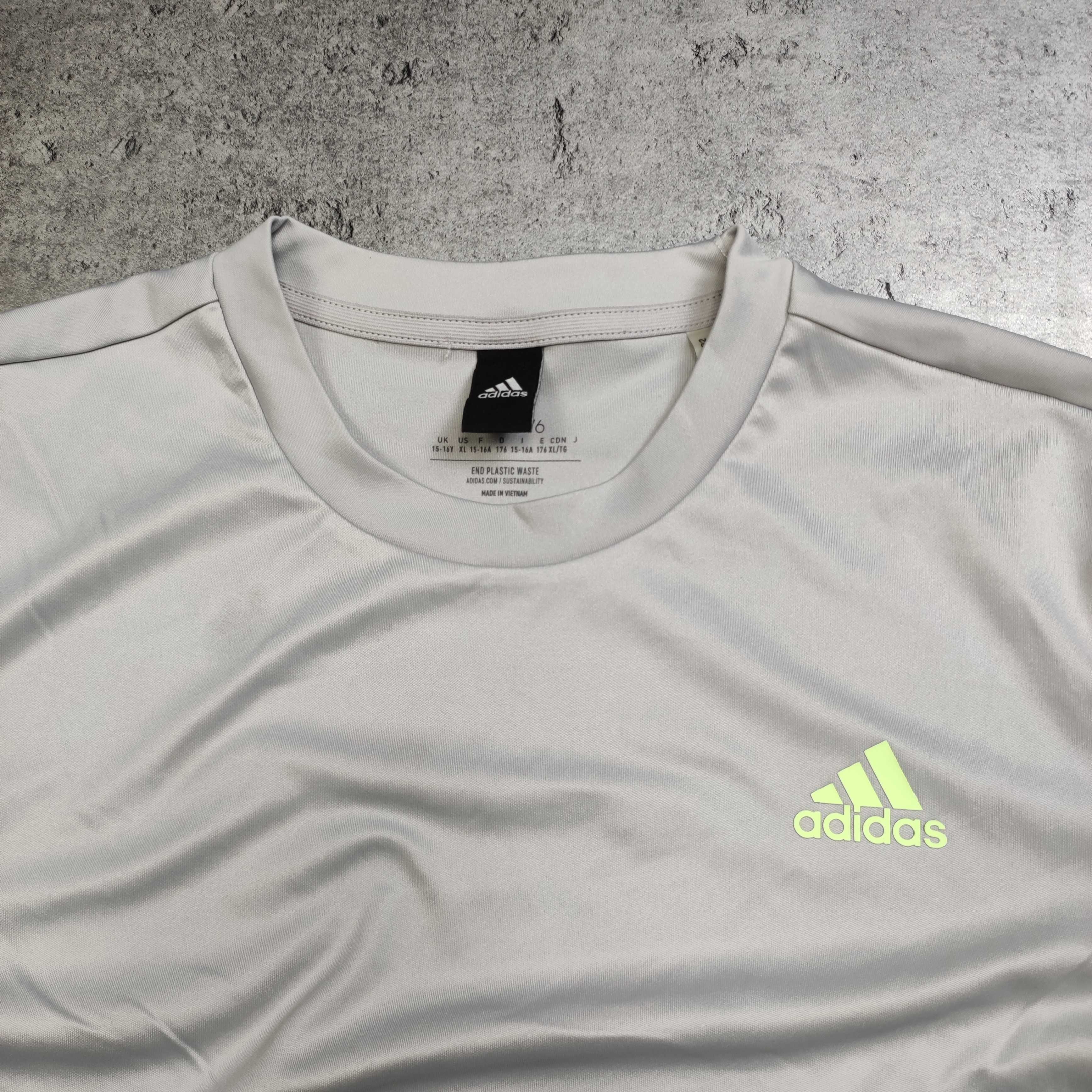 MĘSKA Koszulka Sportowa PREMIUM Siłownia Bieganie Adidas ClimaCool