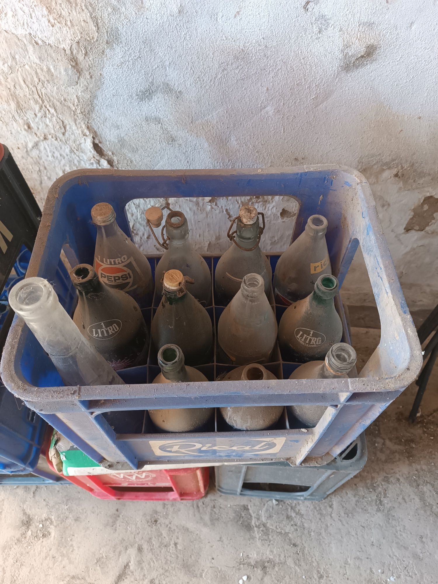 Lote garrafas pirogravadas