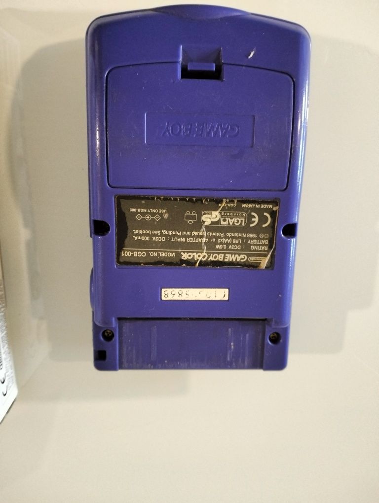 Game Boy color com caixa