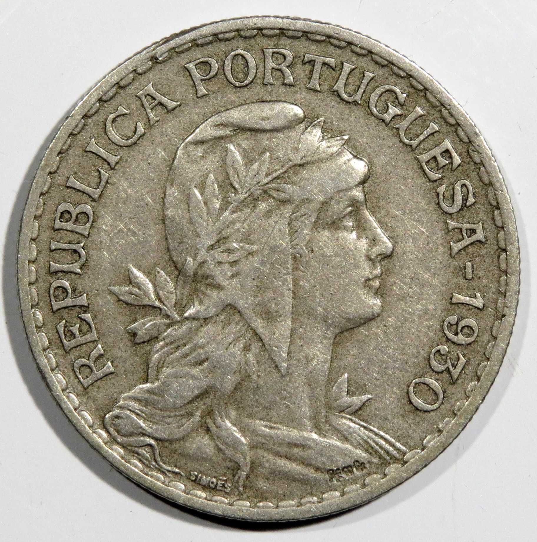 Republica Portuguesa - 1 Escudo 1930 MBC