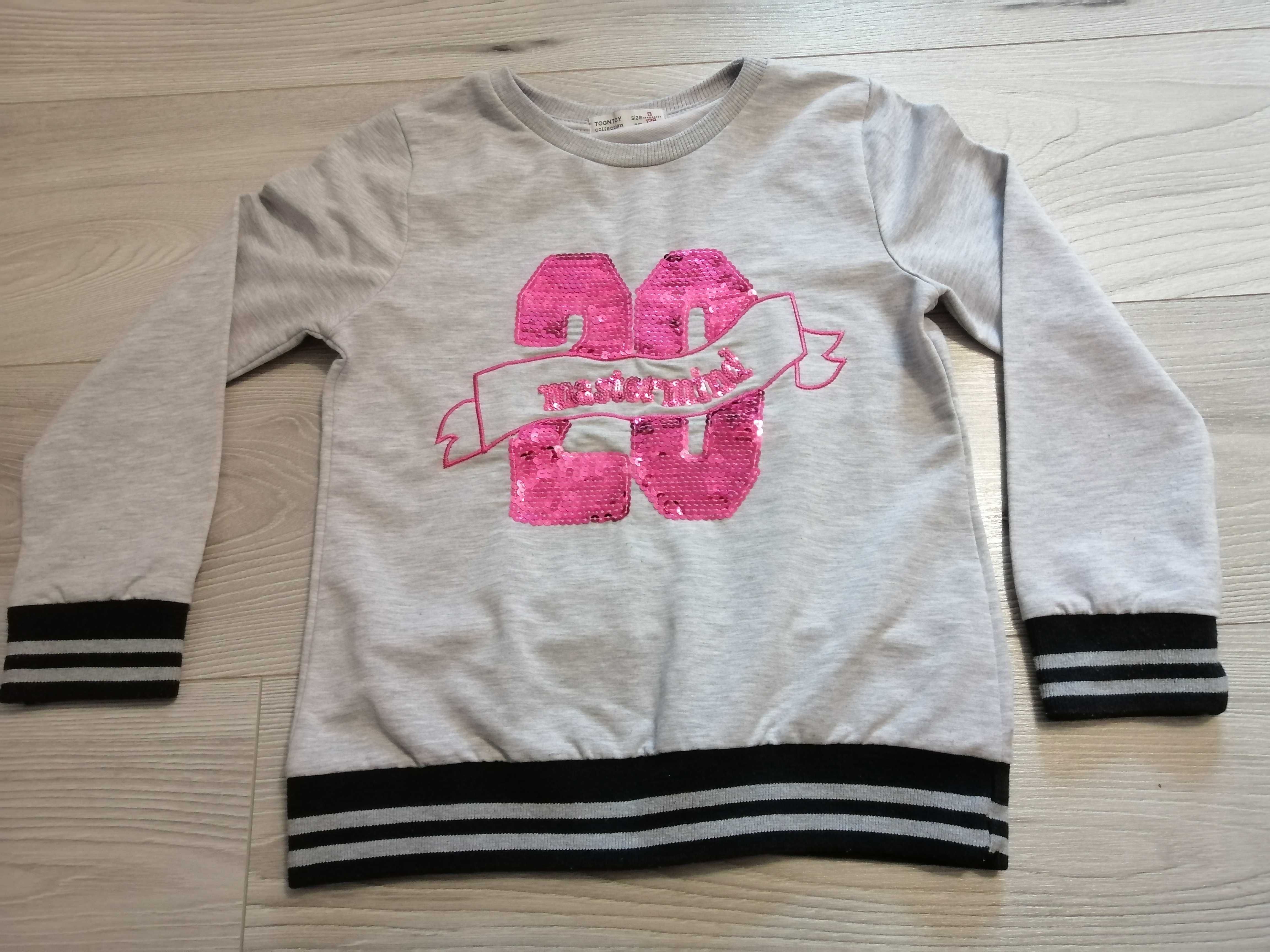 bluzka/bluza firmy Toontoy dziewczynka, rozmiar 128/134