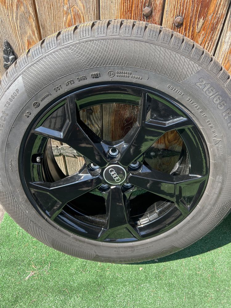 Alufelgi 5x112 AUDI oryginał 17 cali