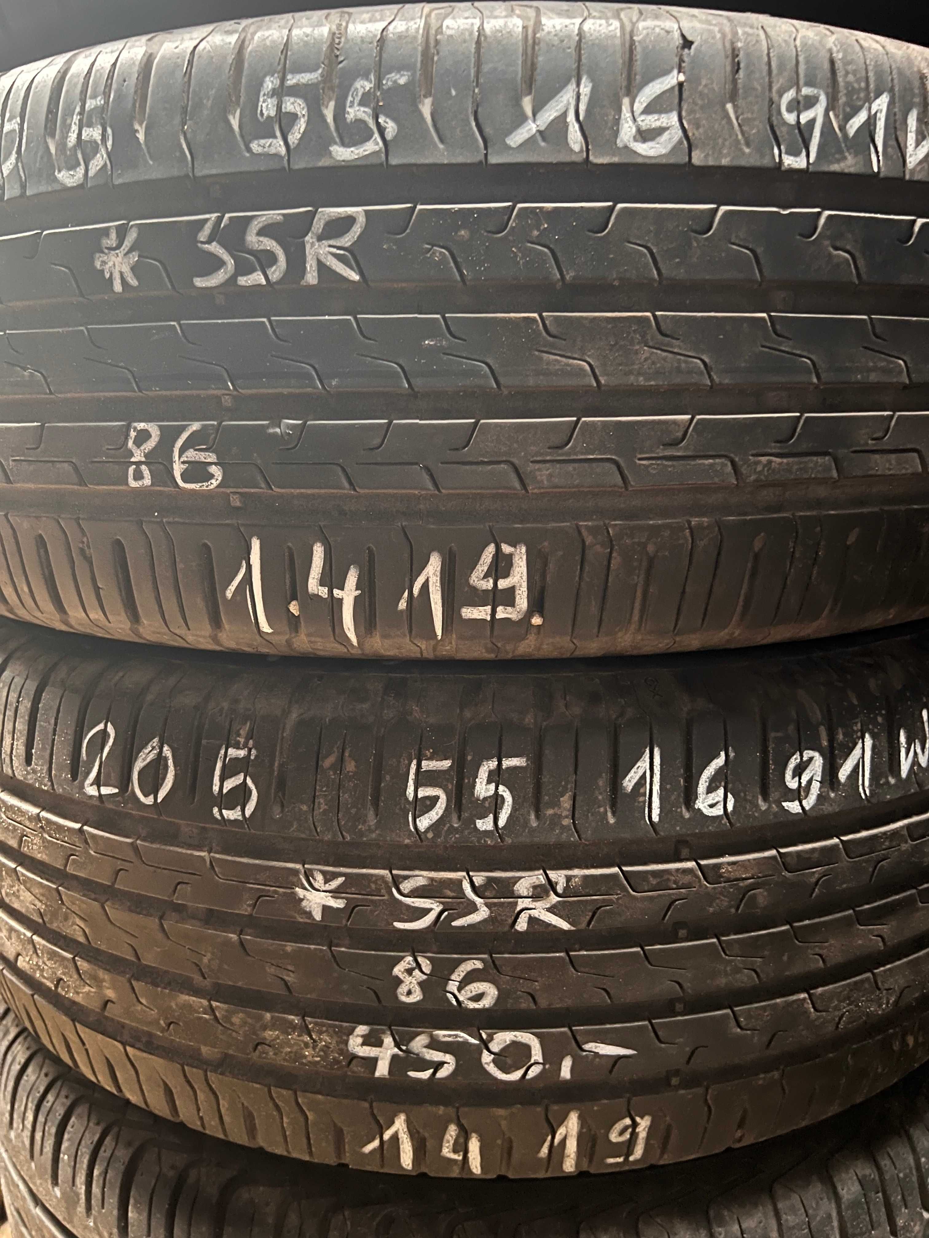 (86L) 205/55R16 91W Continental EcoContact 6 * SSR