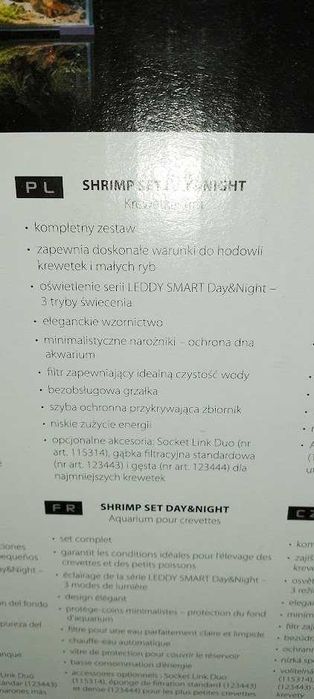 Eleganckie Krewetkarium Aquael