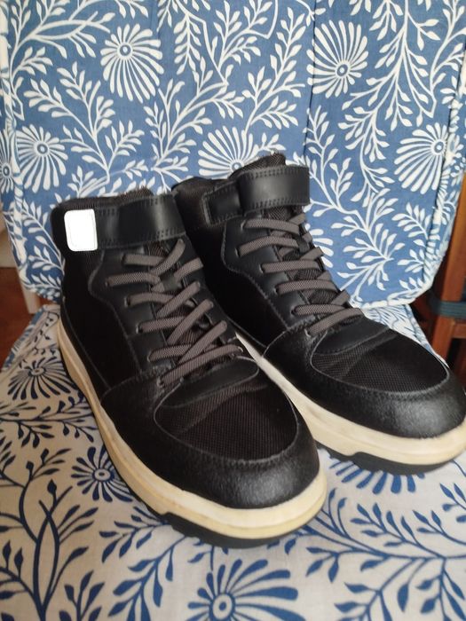Botas impermeáveis pretas H&M tam 39