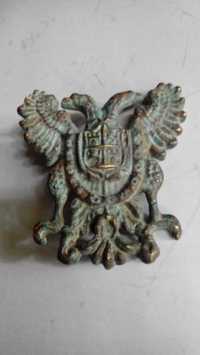 Двуглавый Орел Старинный Герб Австро-Венгерской империи 19в. бронза
