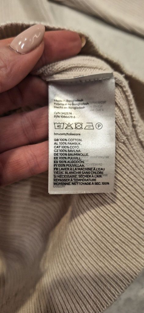 Sweter z okrągłym dekoltem H&M