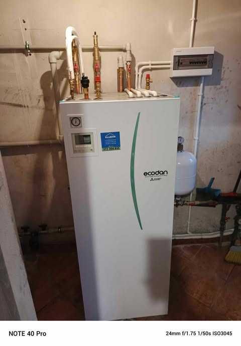 Pompa Ciepła Mitsubishi ZUBADAN 12kW z montażem