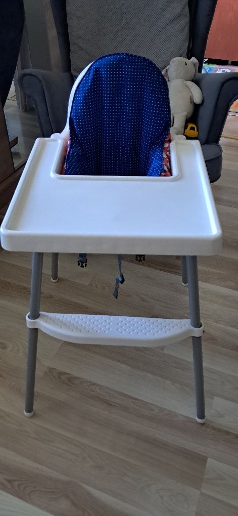 Fotelik  krzesełko  do karmienia Ikea antilop