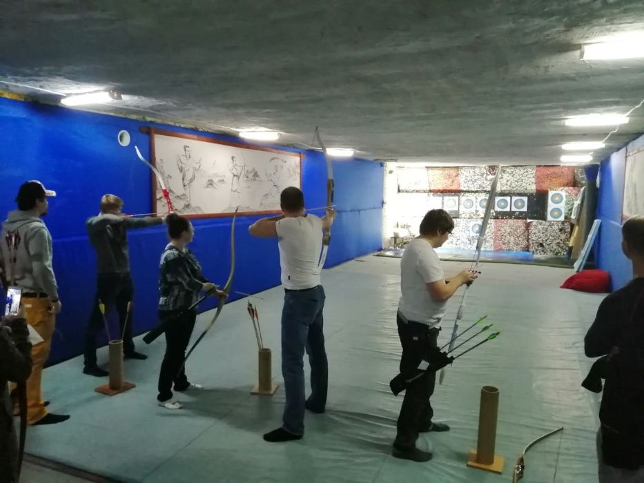 Стрельба из лука, Лучный тир Лучник, Киев (Оболонь, Теремки) Archery