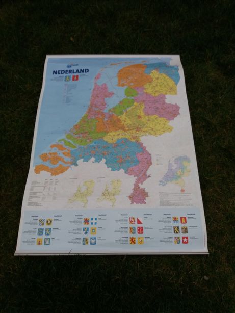 mapa Holandia