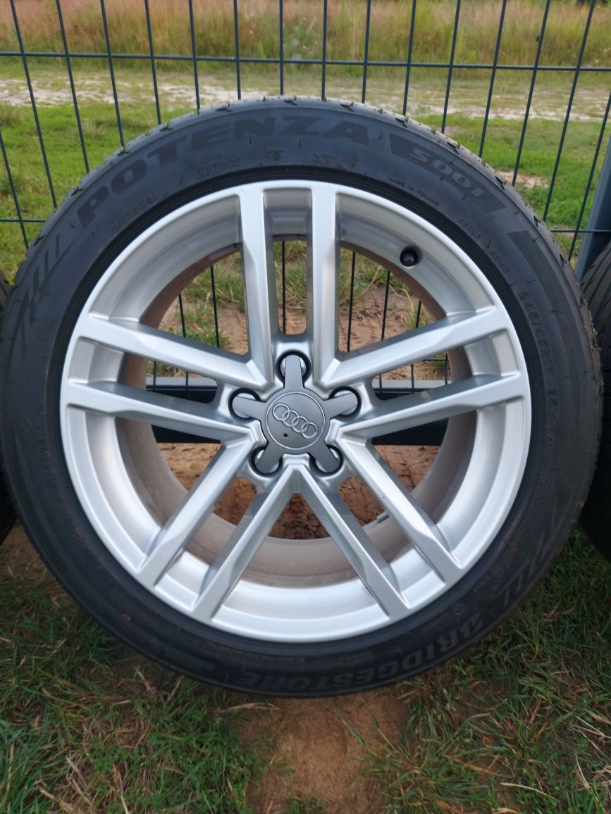 AUDI A3 A5 A6 TT FELGI LATO 17 cali 5x112 245/45/R17 Opony Koła felga