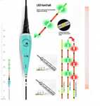 Spławik 1,5 g - 26 cm 3 Punkty Dwie funkcje Zmiana koloru + 2x Bateria