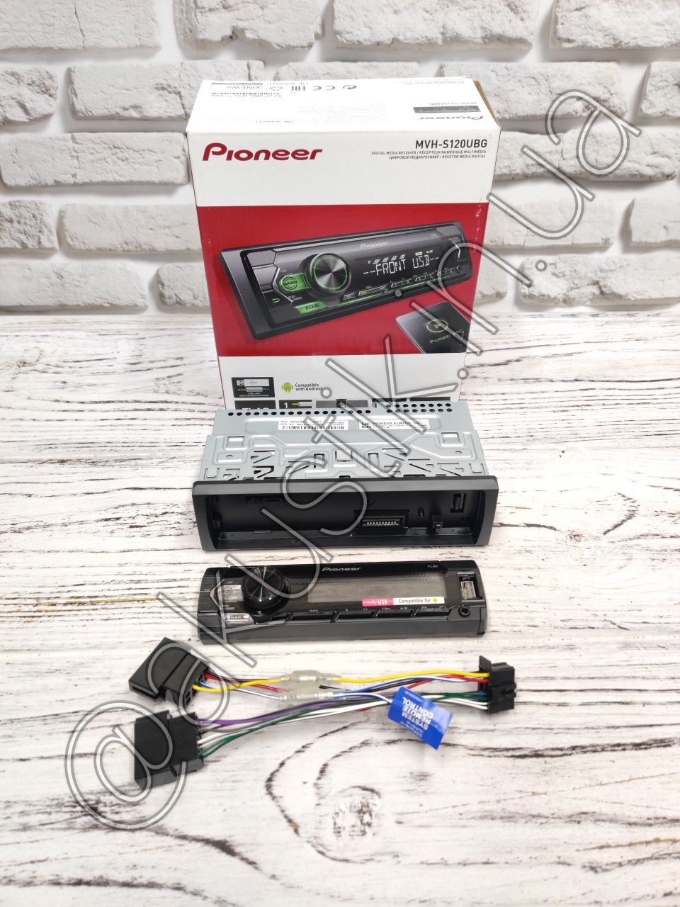 Магнитола пионер новая оригинал Индонезия Pioneer mvh-s120ubg