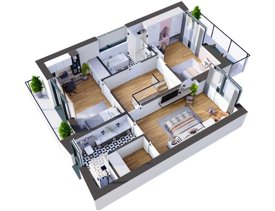 Dom szeregowy 104m²5A | Okolice Warszawy | Rezerwuj w cenie specjalnej