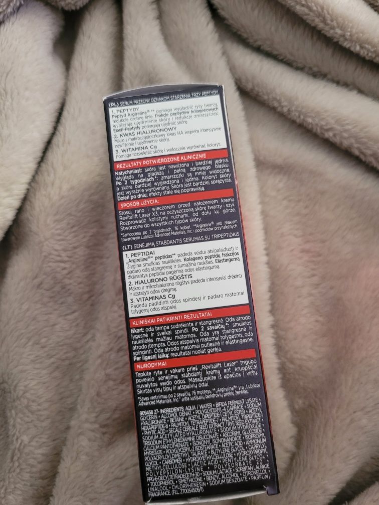 L'Oréal Paris Revitalift laser 3 peptydy serum przeciw oznakom starzen