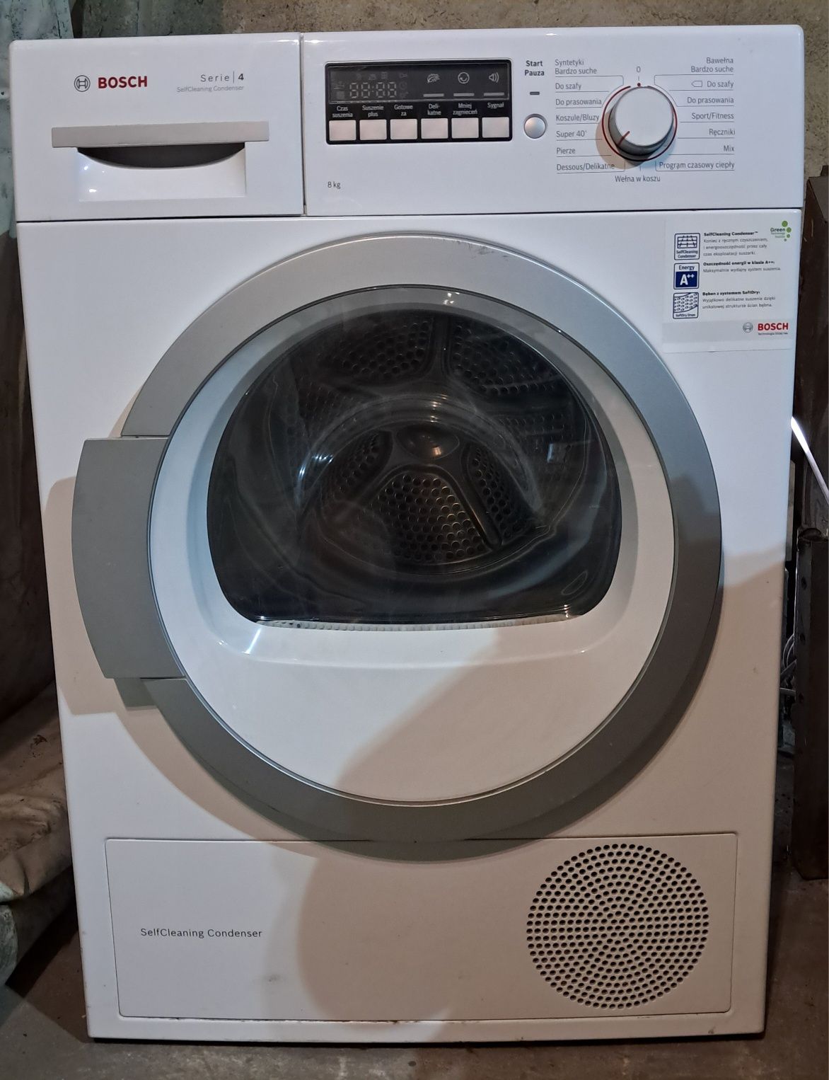 Suszarka Bosh 8kg seria 4