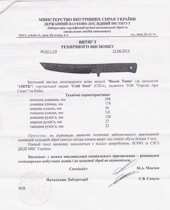 Нож ручной работы, в наличии и под заказ